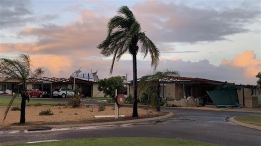Drone footage shows Kalbarri devastated by Cyclone Seroja
