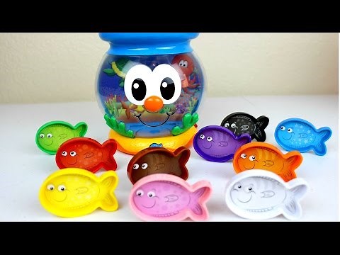 Peces de Colores - Color Fun Fish Bowl a Fun Way to Learn | Juguetes Interactivos