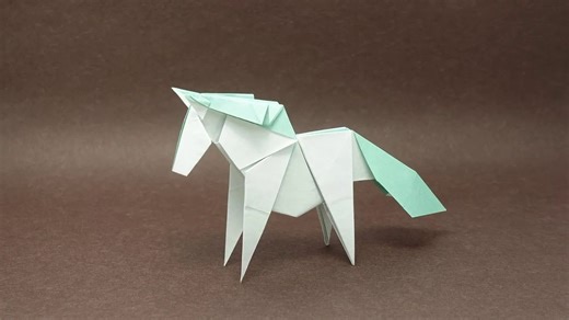 【Saku B Origami】马折纸教程