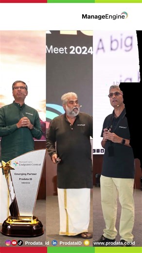 Emerging Partner Award 2026 🏆 | Prodata at ManageEngine Partner Meet 2026
