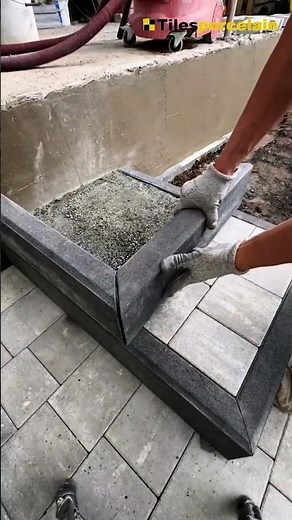 Build Paver Blocks & Concrete Stairs – DIY Like a Pro! 🔨 #InteriorDesign #diyhomedecor #tiles