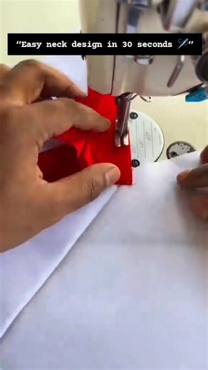 Needle Art 🪡 on Instagram: "Easy stitching & needle work 🪡 Simple neck designs for daily wear Follow for practical stitching tips ✨ #stitching #neckdesign #needlework #handstitching #handmadedesign sewingreels slowfashion"