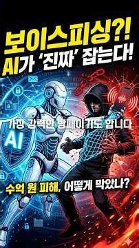 보이스피싱 잡는 AI, 실제로 어디까지 가능한가 #shorts #security