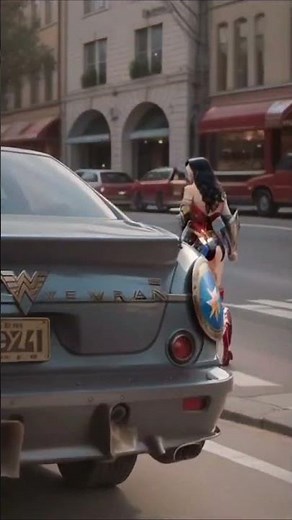 Wonder woman transformation #ai