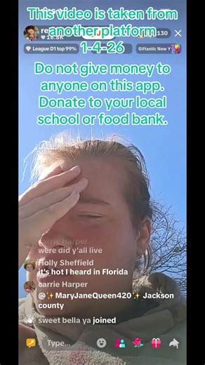 This video was taken from another platform. 1-4-27