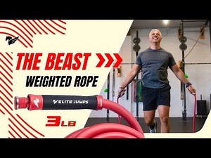 The Beast – 3 lb Ultra Heavy Jump Rope | Elite Jumps