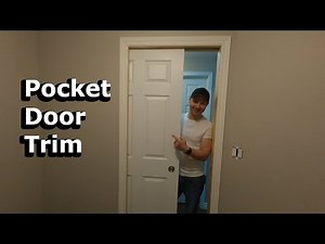 How to Install Interior Door Casing on a Pocket Door