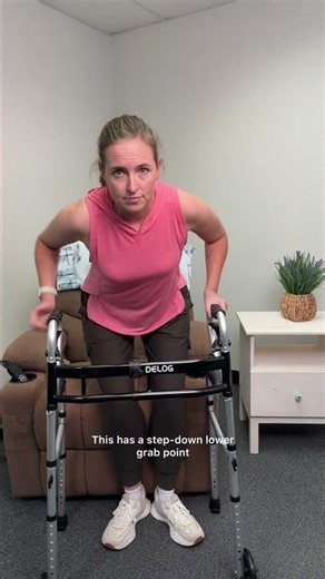 Walker with extra support! #accessibility #occupationaltherapist