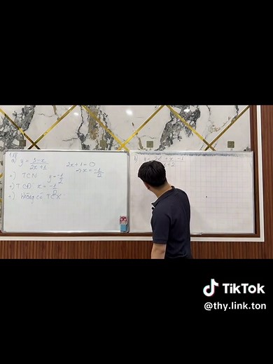 Toán 12: Tìm các đường tiệm cận của hàm số#toán12 #họctoancunggenz #viralvideo #xuhuong #trendingtiktok