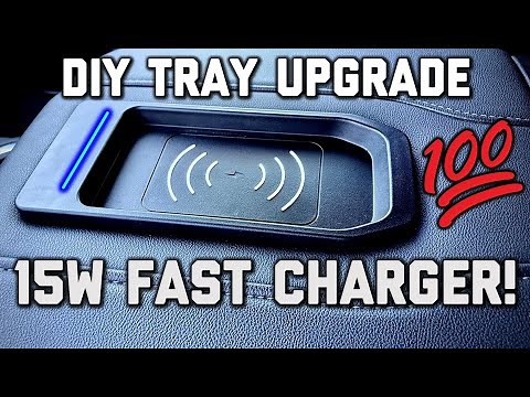 Installing a Wireless Charger on a 2019 2020 2021 Silverado Sierra