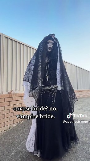 Vampire Bride Makeup Tutorial | Goth Fashion Look