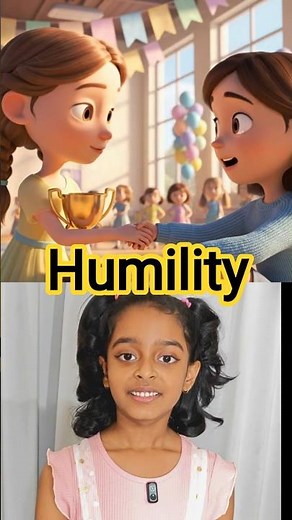 Word of the Week: Humility | Life Lesson by a Child #shorts #kindness #humility