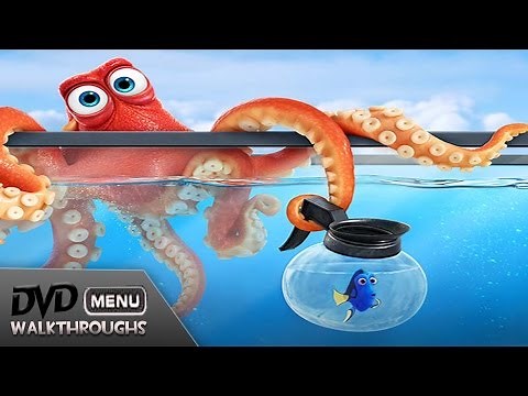 Finding Dory (2016) DvD Menu Walkthrough