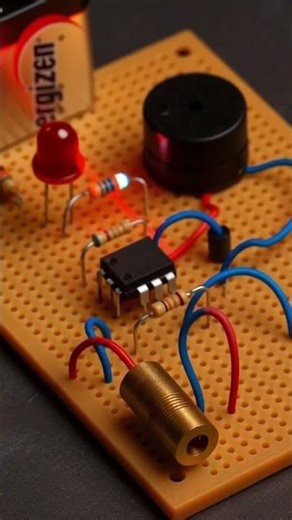 versatile 555 timer ic with capacitor and inductor explained!!