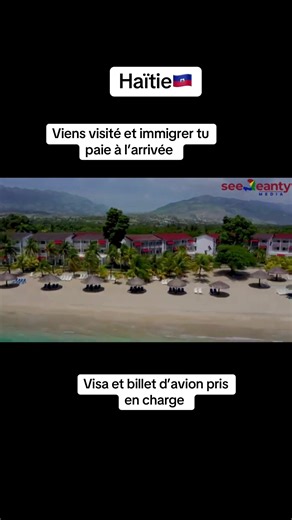 Voyagez en Haïti: Visa et billet pris en charge