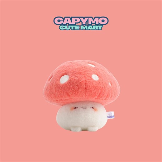 Cute Mushroom Plush Keychain – 8cm Kawaii Toadstool Bag Charm, Mini Soft Plush Gift - Etsy