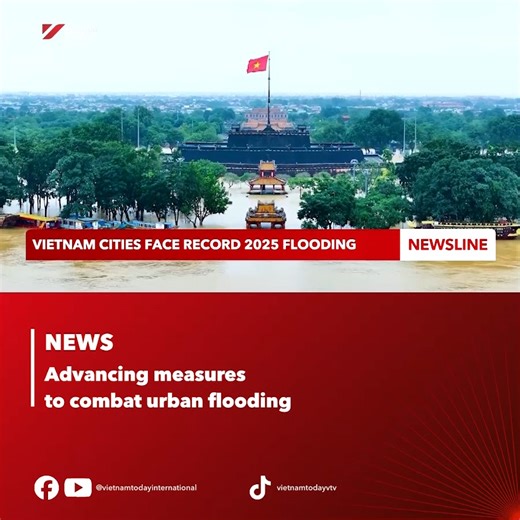 As cities grow, so do the risks of urban flooding. Japan has faced this challenge head-on — and its experience offers valuable lessons for a changing climate. Listen from JAI-KA, Expert for Disaster Risk Management, on how Japan has tackled urban floods through smarter water flow, storage solutions, and strong preparedness systems, from river upgrades and rainwater storage to early warnings and evacuation planning. #vietnamtoday #yourwindowonvowtnam #vtv #urban #flooding #japan #climate | Vietna