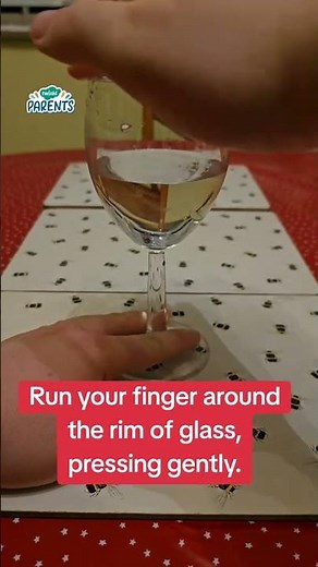 Singing Wine Glass Musical Science Experiment #parents