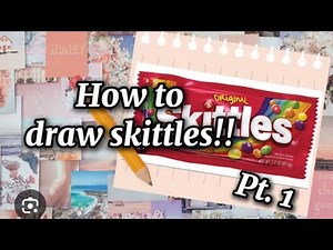 How to Draw Skittles!!✏️
