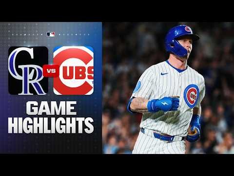 Rockies vs. Cubs Game Highlights (6/15/26) | MLB Highlights