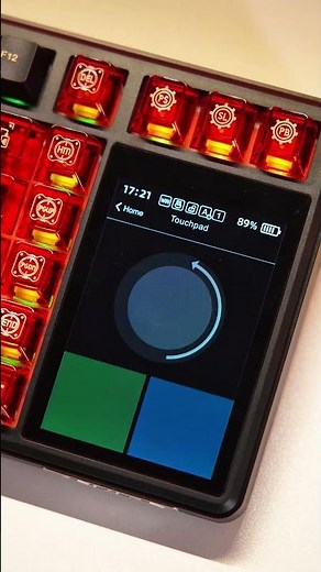 Bigger Screen! AULA L99 Gaming Keyboard Showcase #Shorts