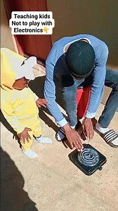 Teaching kids not to play with electronics👇🤣 #teachingstrategies | Chuck Prince