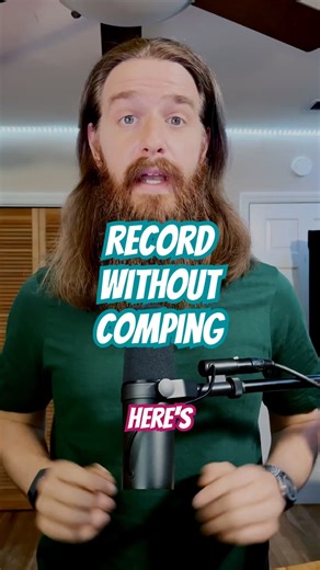 How to not automatically make a comp folder when recording in Logic Pro #musicproducer #logicprox