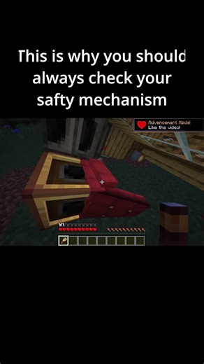 This is why you should double check in Minecraft