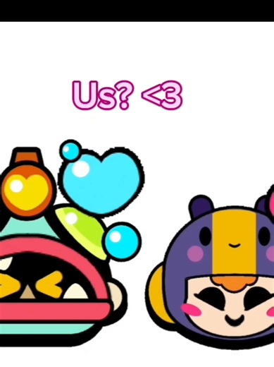 Happy valentine's to everyone, i really love this rareship :3 #fypシ゚ #glowbertxbea #brawl_stars #bea #glowbert