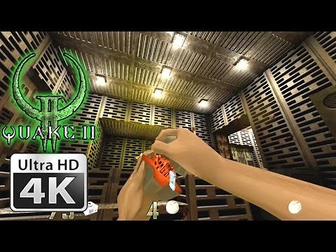 Quake II XP Mod vs Quake II Comparison 4K Gameplay + Download Link