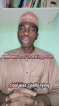 The virtue of thanking Allah (S.W.T).#islamicvideo #muslimreminder #thanksgiving #alhamdulillah