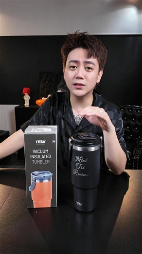 Bình giữ nhiệt Tyeso với thiết kế đẹp và brand cho phép khắc tên Người dùng trên bình . mang tính cá nhân rất cao #minhtrireviewcosaonoivay #minhtrireview #binhgiunhiet #lygiunhiet #binhgiunhietdep | Minh Trí Review