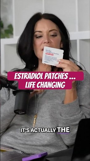 NO estrogen? The Power of Estradiol Patches #menopausesymptoms