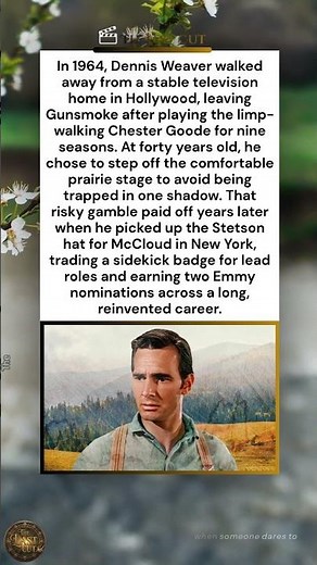 Dennis Weaver Left Gunsmoke After 9 Long Seasons