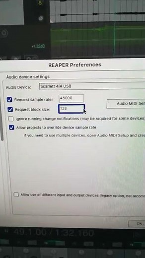 Jak nagrywać wokale z odsłuchem bez opóźnienia (Reaper DAW) #shorts