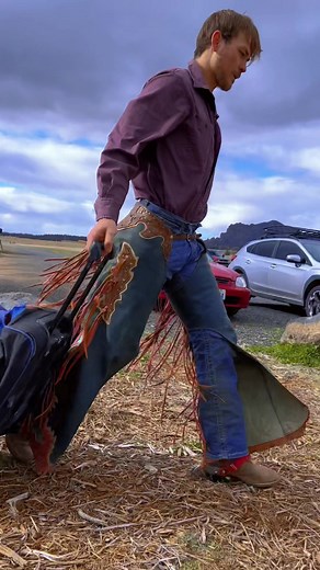 Exciting Bull Riding Practice Session in Oregon with Cowboys