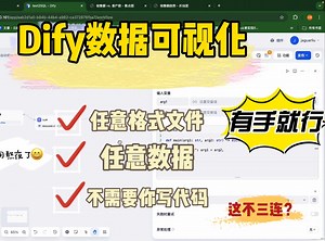 有手就会的Dify Echarts数据可视化教程