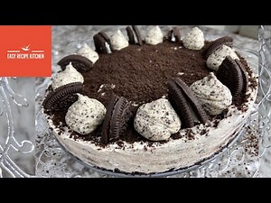 How To Make Easy, NO BAKE Oreo Cheesecake - Simple Oreo Cheesecake Recipe