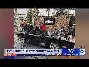 Universal Studios reveals ride vehicle for ‘Fast & Furious’ coaster