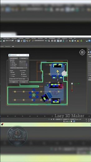 How to use Spacing Tool in 3ds Max. #3dsmax #3dmodeling # #3dart #3dmodelingtutorial #3d