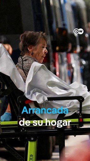 87-year-old woman evicted on a stretcher from the Madrid apartment where she lived for 71 years