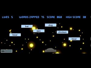 C# - Space Invaders Inspired Typing Game