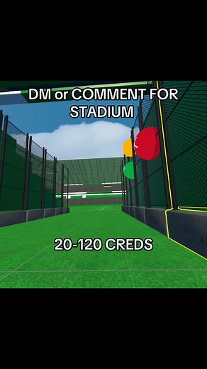 Old stadium I made from like 1 month ago 😐#vrfs #stadium