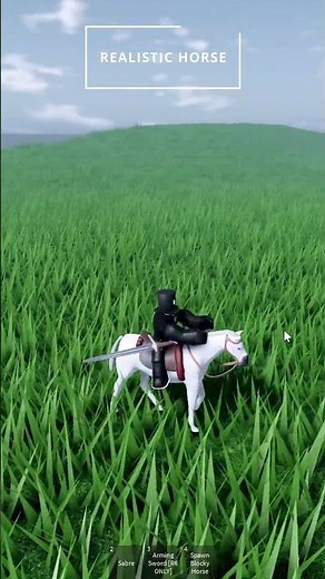 Roblox Advanced Horse System #shorts #roblox #robloxedit
