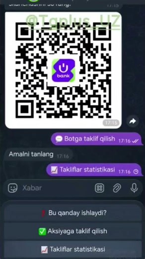 Uzumbank bonuslar olish