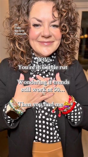 If you’re 50 and ready to feel stylish again, hit follow ✨ #choosingjoy #fashionover50 #styleover50 #midlifefashion #agelessstyle | Susan Parsons Chappell
