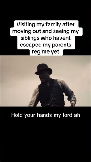 Visiting my family after moving out and seeing my siblings who haven’t escaped their regime yet