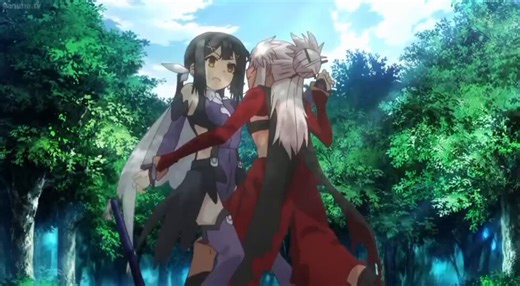 That's not the way to win a fight 😭😭🫣🌚Anime name : Fate/kaleid liner Prisma Illya 2Wei!