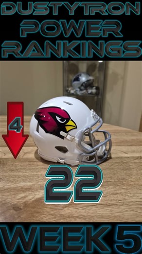 NFL Week 5 Power Rankings IN UNDER 1 MINUTE!!! #nfl #powerrankings #week5