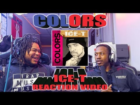 Our First Time Hearing Ice T - Colors (Reaction Video)